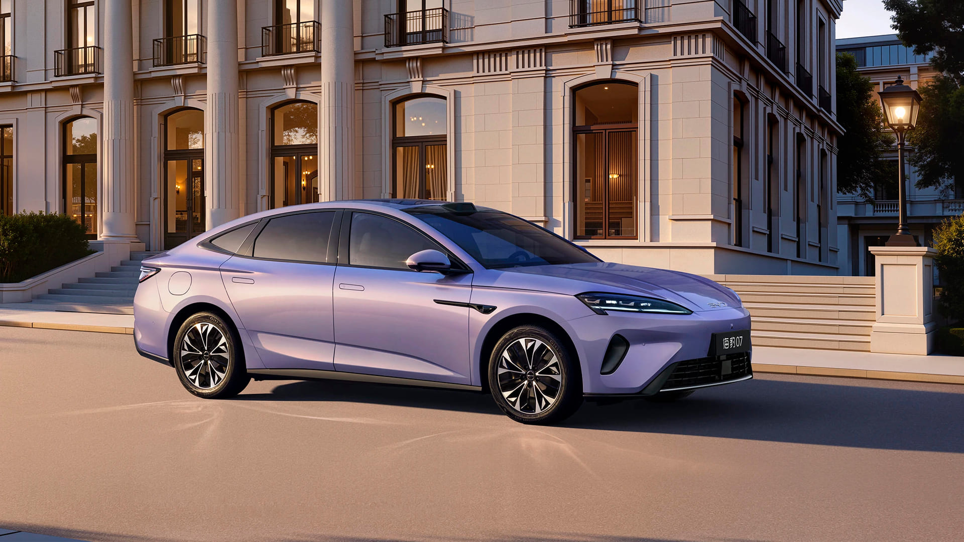 Электромобили BYD Seal 07 из Китая